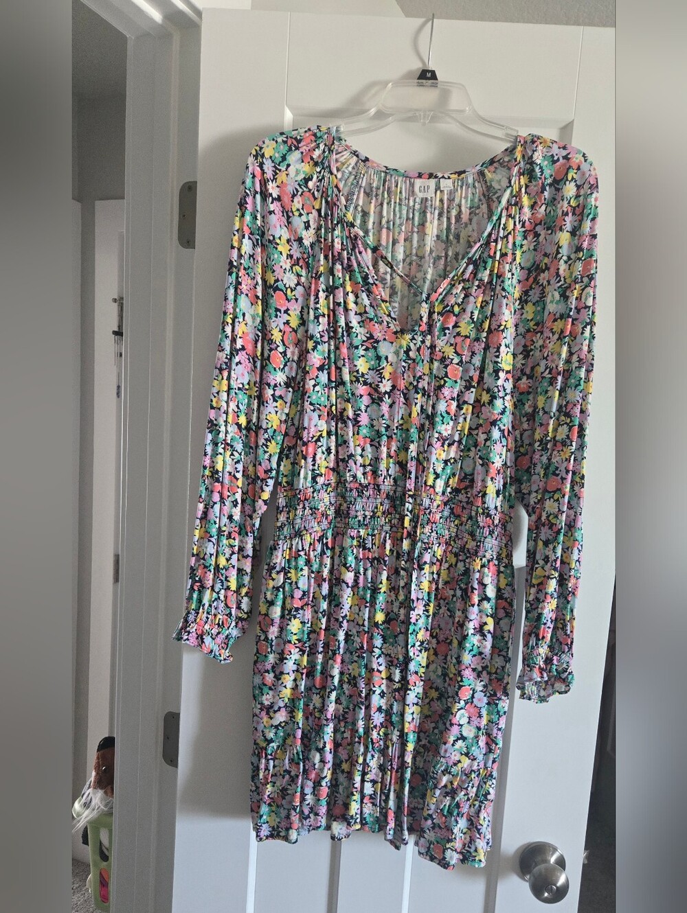 NWOT OLD NAVY LONG SLEEVE FLORAL DRESS